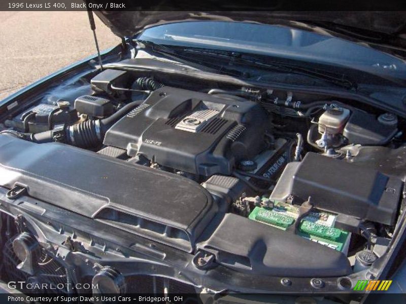 Black Onyx / Black 1996 Lexus LS 400