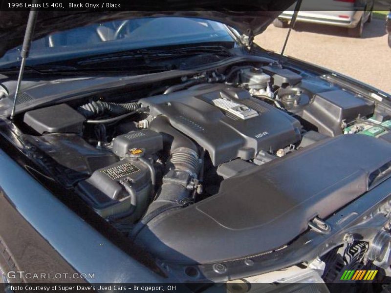 Black Onyx / Black 1996 Lexus LS 400