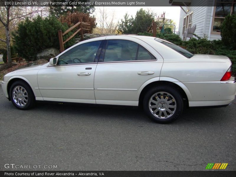 Light Parchment Gold Metallic / Espresso/Medium Light Stone 2003 Lincoln LS V6