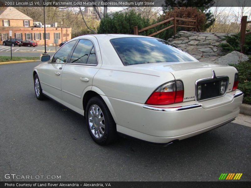 Light Parchment Gold Metallic / Espresso/Medium Light Stone 2003 Lincoln LS V6