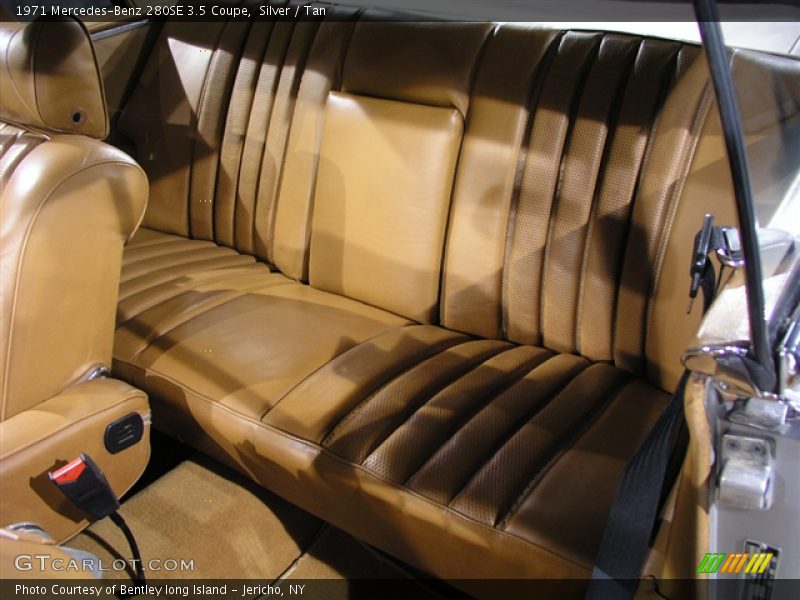 Silver / Tan 1971 Mercedes-Benz 280SE 3.5 Coupe