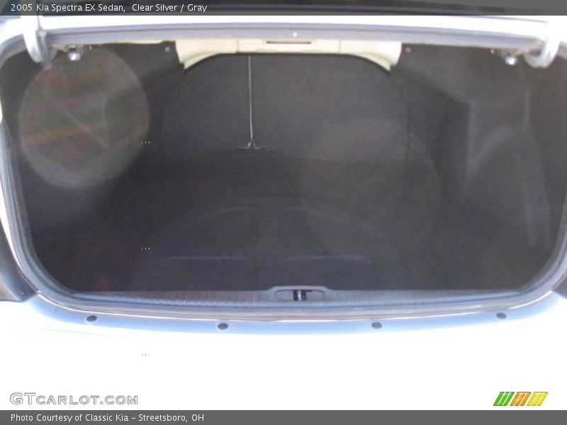 Clear Silver / Gray 2005 Kia Spectra EX Sedan