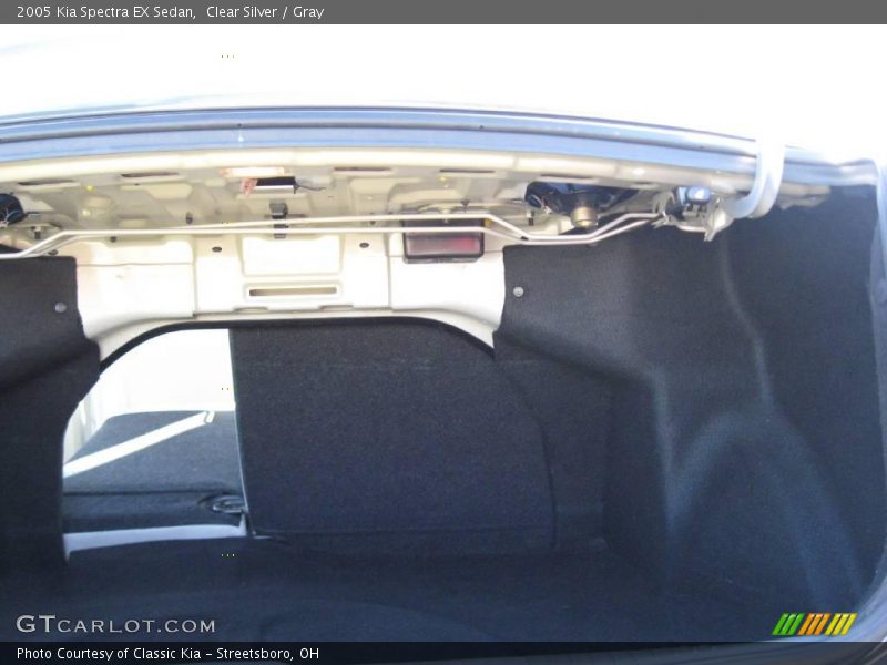 Clear Silver / Gray 2005 Kia Spectra EX Sedan
