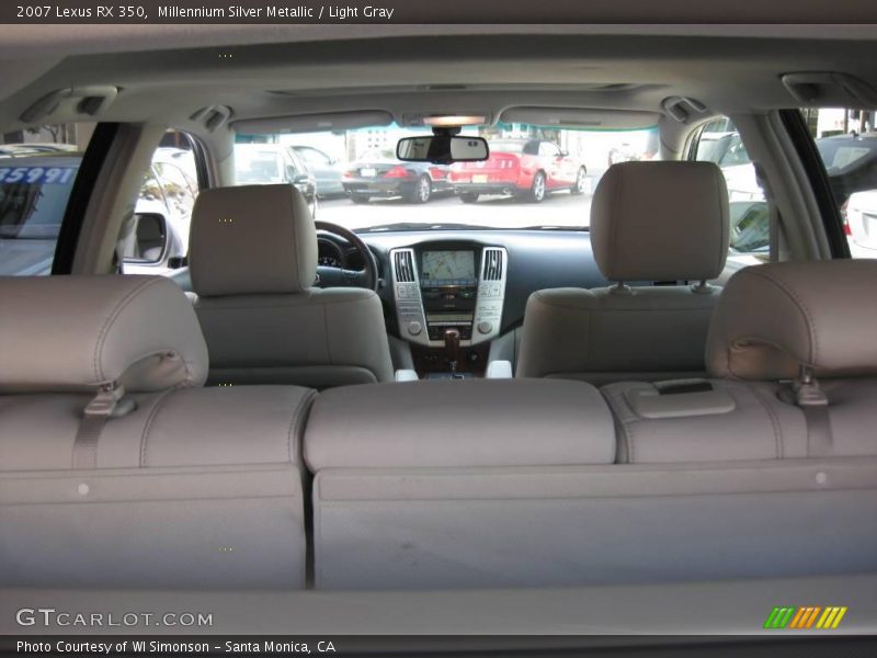Millennium Silver Metallic / Light Gray 2007 Lexus RX 350
