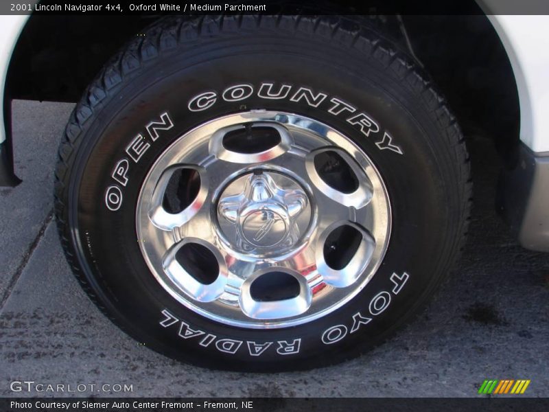Oxford White / Medium Parchment 2001 Lincoln Navigator 4x4