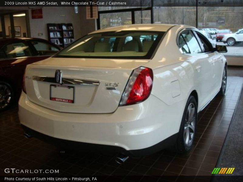 White Chocolate Tri-Coat / Cashmere 2009 Lincoln MKS AWD Sedan