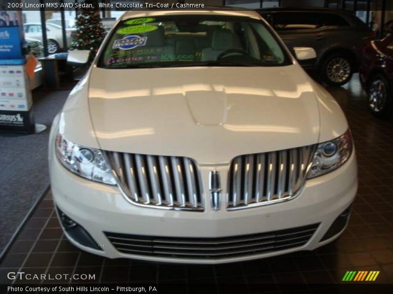 White Chocolate Tri-Coat / Cashmere 2009 Lincoln MKS AWD Sedan