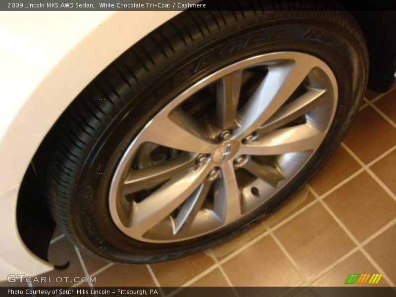 White Chocolate Tri-Coat / Cashmere 2009 Lincoln MKS AWD Sedan