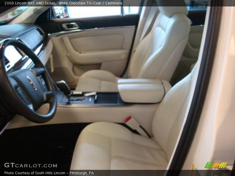 White Chocolate Tri-Coat / Cashmere 2009 Lincoln MKS AWD Sedan