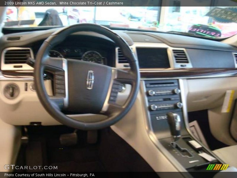 White Chocolate Tri-Coat / Cashmere 2009 Lincoln MKS AWD Sedan