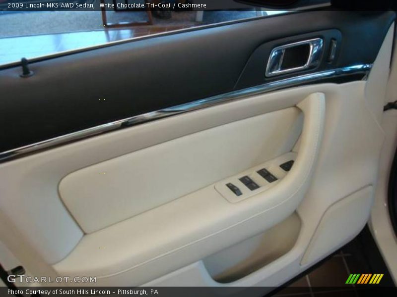 White Chocolate Tri-Coat / Cashmere 2009 Lincoln MKS AWD Sedan