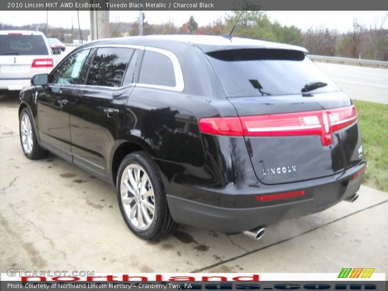 Tuxedo Black Metallic / Charcoal Black 2010 Lincoln MKT AWD EcoBoost