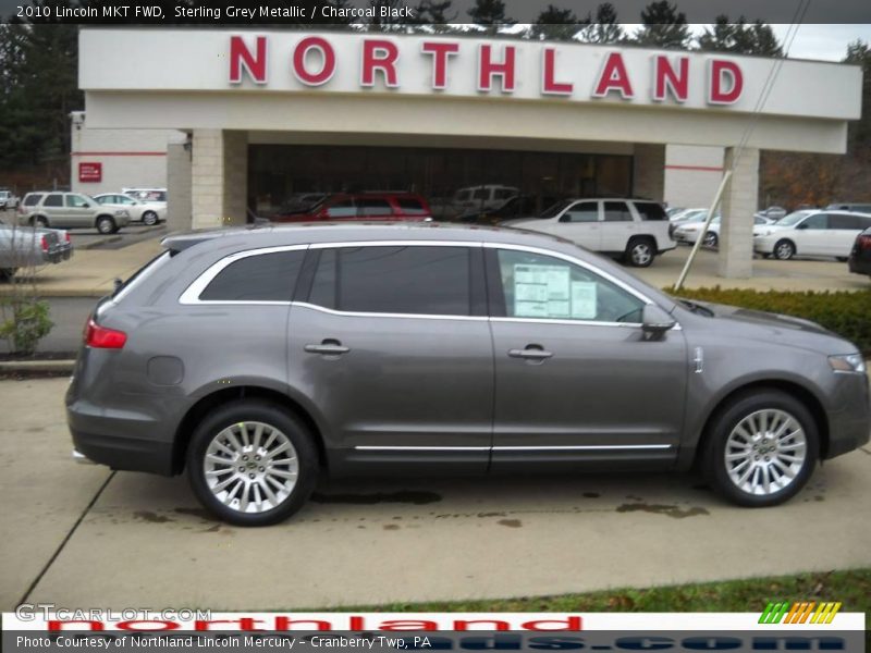 Sterling Grey Metallic / Charcoal Black 2010 Lincoln MKT FWD