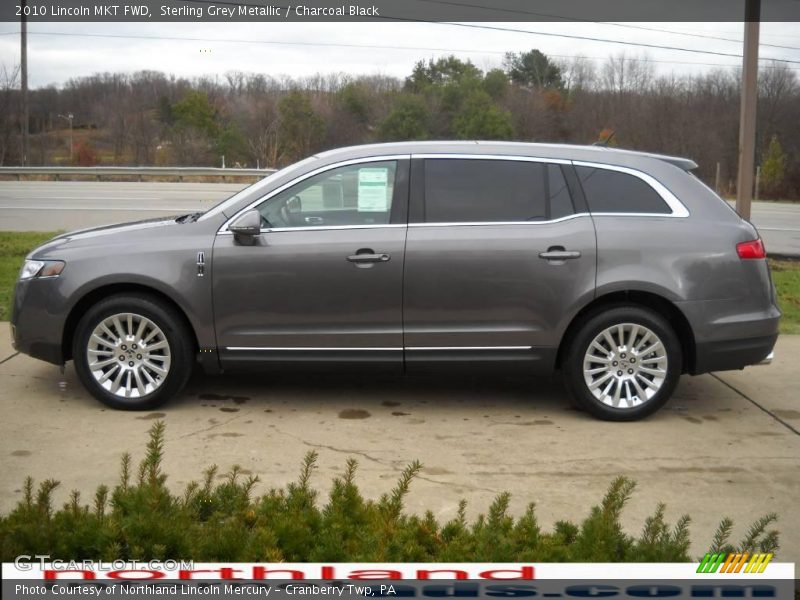 Sterling Grey Metallic / Charcoal Black 2010 Lincoln MKT FWD