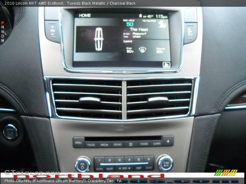 Tuxedo Black Metallic / Charcoal Black 2010 Lincoln MKT AWD EcoBoost