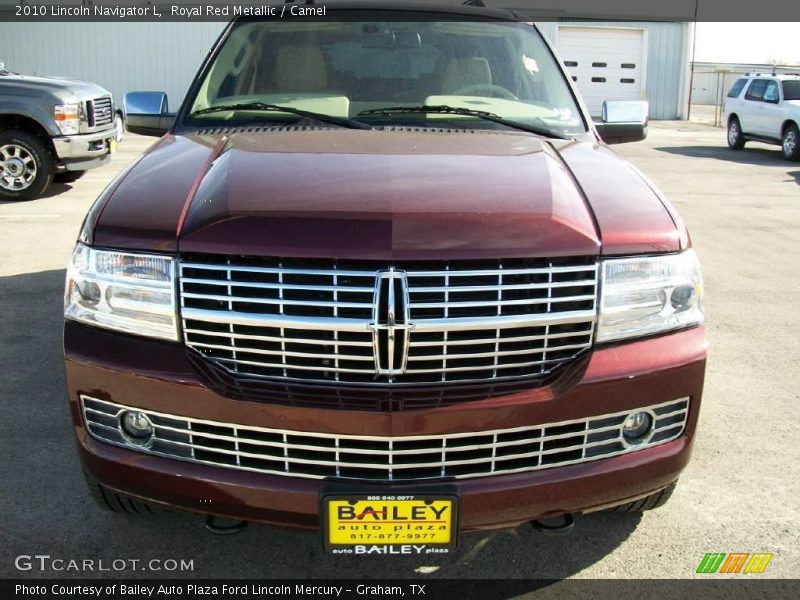 Royal Red Metallic / Camel 2010 Lincoln Navigator L