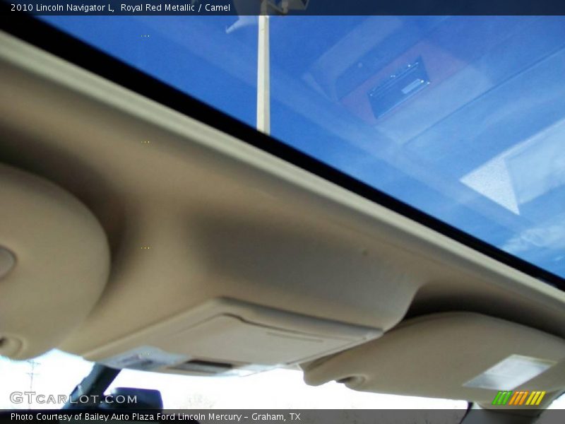 Royal Red Metallic / Camel 2010 Lincoln Navigator L