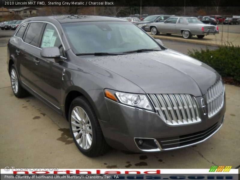 Sterling Grey Metallic / Charcoal Black 2010 Lincoln MKT FWD