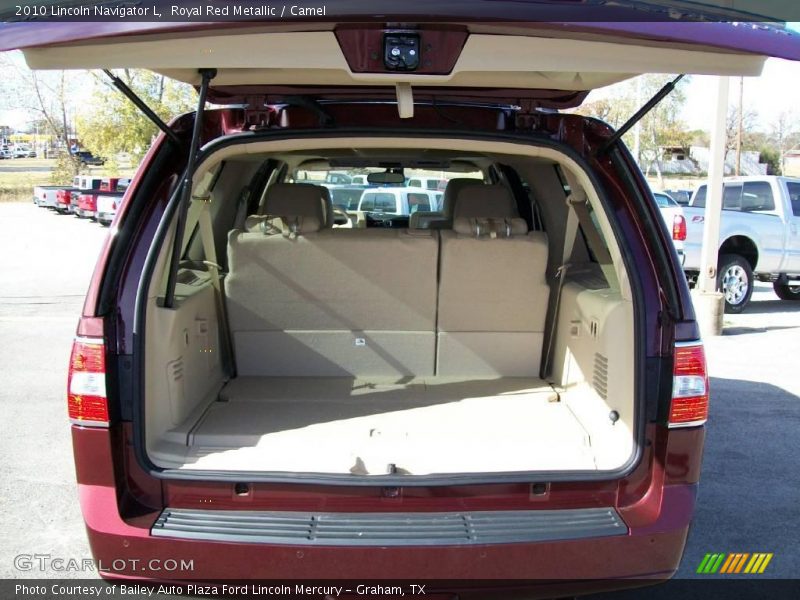 Royal Red Metallic / Camel 2010 Lincoln Navigator L