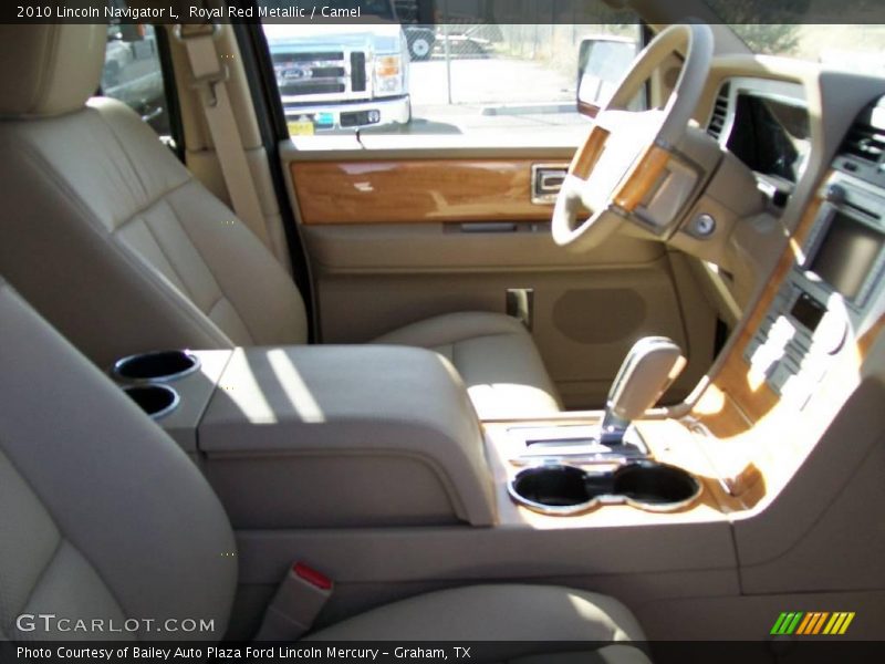 Royal Red Metallic / Camel 2010 Lincoln Navigator L