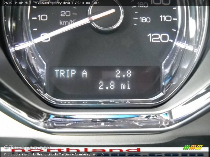 Sterling Grey Metallic / Charcoal Black 2010 Lincoln MKT FWD
