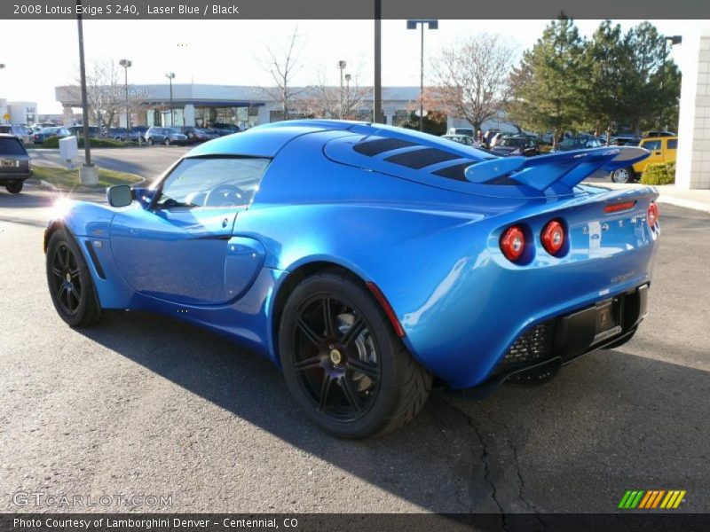  2008 Exige S 240 Laser Blue