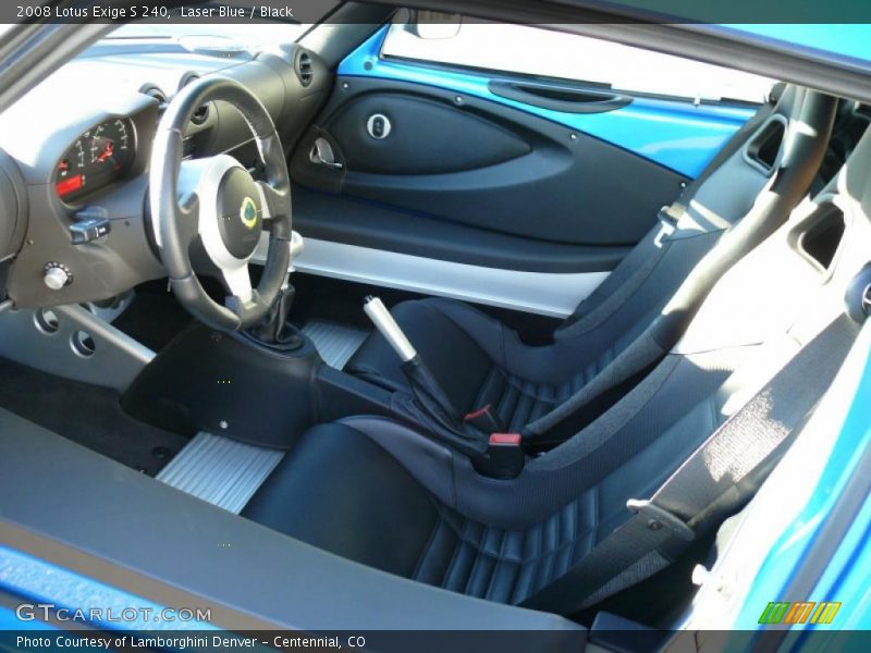  2008 Exige S 240 Black Interior