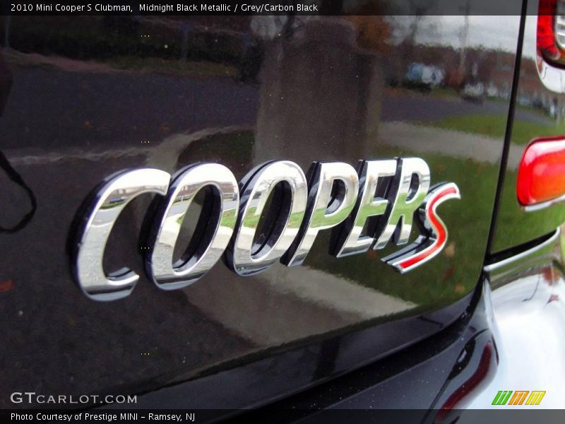 Midnight Black Metallic / Grey/Carbon Black 2010 Mini Cooper S Clubman