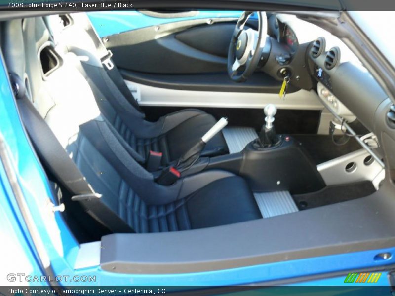 2008 Exige S 240 Black Interior