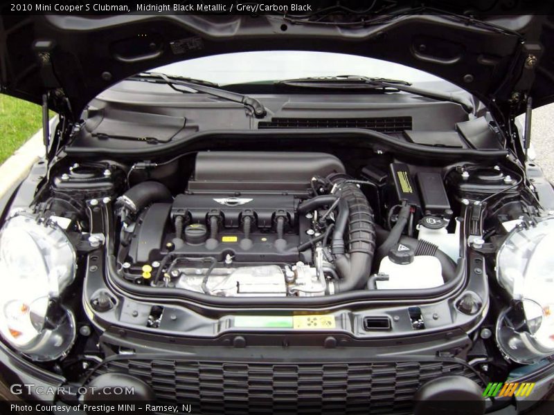 Midnight Black Metallic / Grey/Carbon Black 2010 Mini Cooper S Clubman