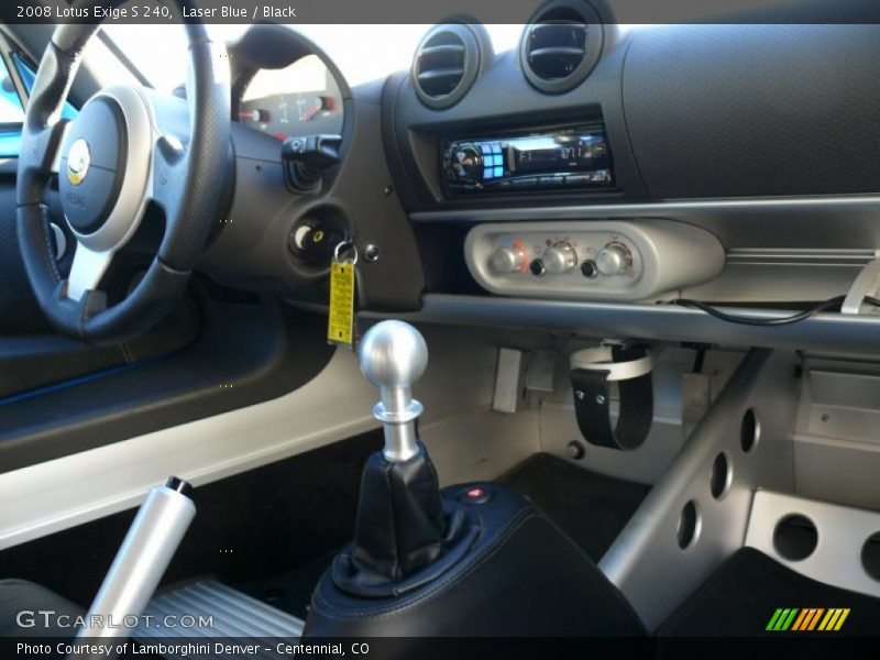 Controls of 2008 Exige S 240