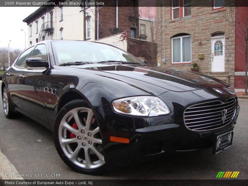 Nero (Black) / Cuoio Sella 2005 Maserati Quattroporte
