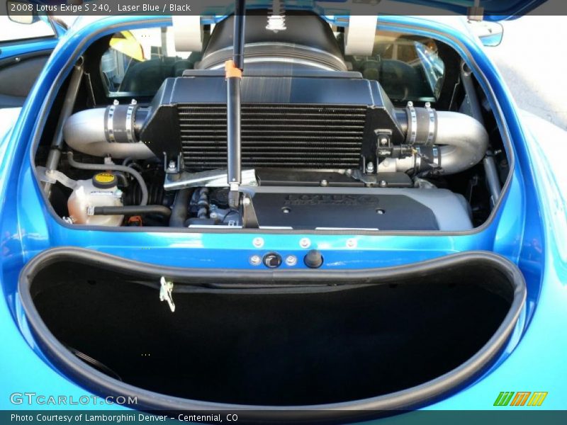  2008 Exige S 240 Engine - 1.8 Liter Supercharged DOHC 16-Valve VVT 4 Cylinder