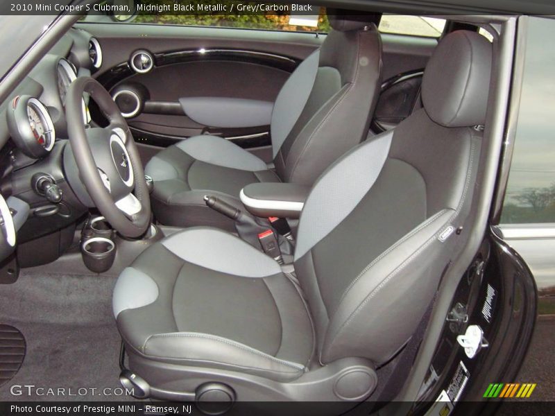 Midnight Black Metallic / Grey/Carbon Black 2010 Mini Cooper S Clubman