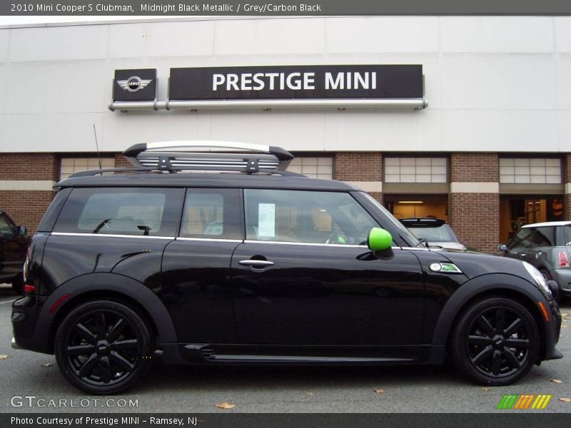 Midnight Black Metallic / Grey/Carbon Black 2010 Mini Cooper S Clubman