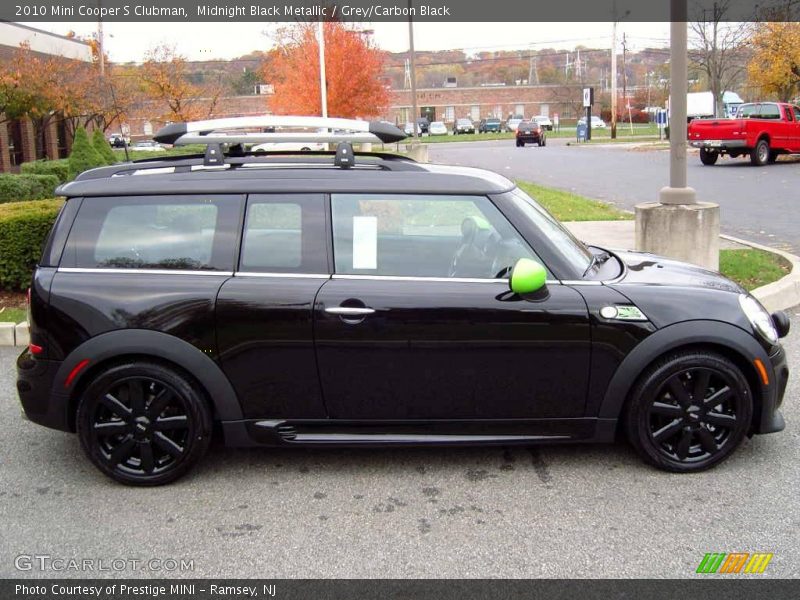 Midnight Black Metallic / Grey/Carbon Black 2010 Mini Cooper S Clubman