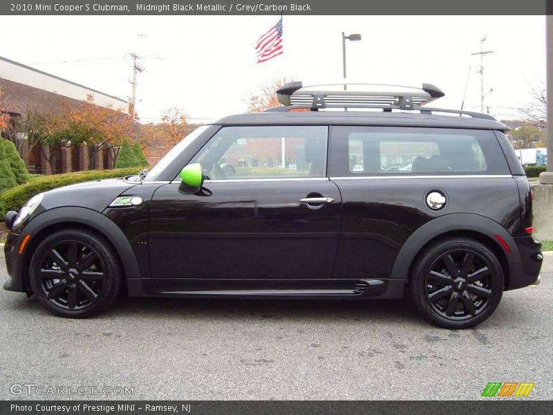 Midnight Black Metallic / Grey/Carbon Black 2010 Mini Cooper S Clubman