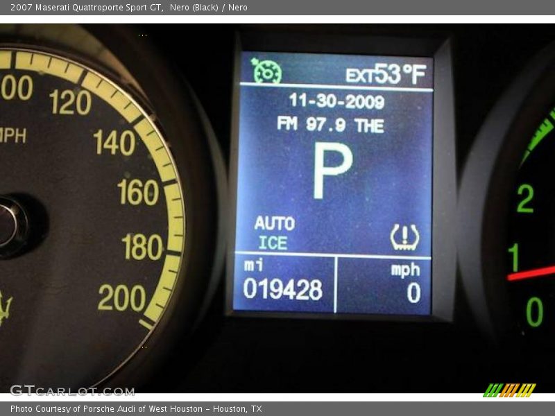 Nero (Black) / Nero 2007 Maserati Quattroporte Sport GT