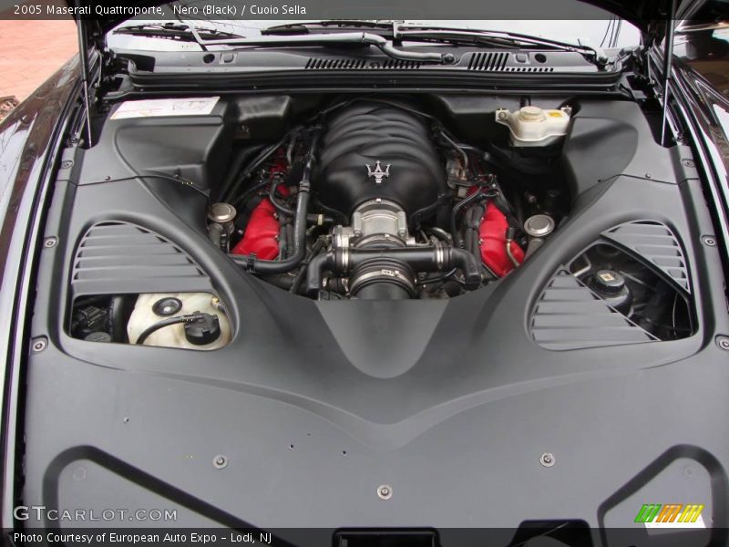 Nero (Black) / Cuoio Sella 2005 Maserati Quattroporte
