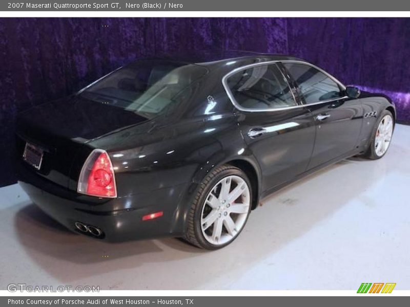 Nero (Black) / Nero 2007 Maserati Quattroporte Sport GT