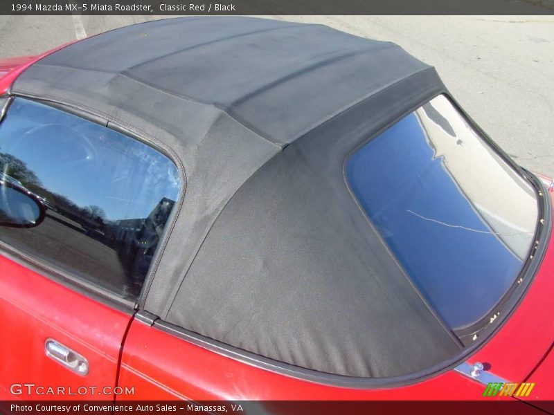 Classic Red / Black 1994 Mazda MX-5 Miata Roadster