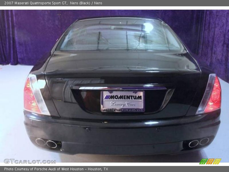 Nero (Black) / Nero 2007 Maserati Quattroporte Sport GT