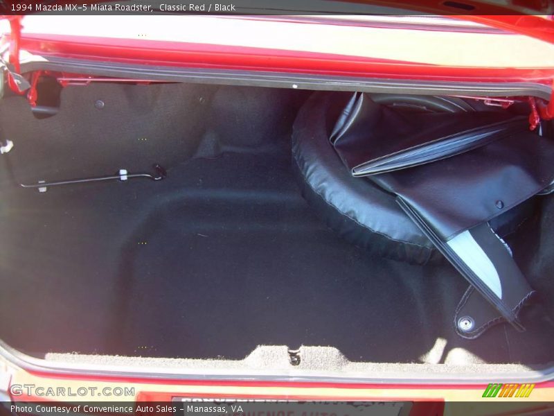 Classic Red / Black 1994 Mazda MX-5 Miata Roadster