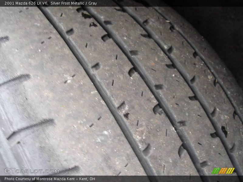 Silver Frost Metallic / Gray 2001 Mazda 626 LX V6