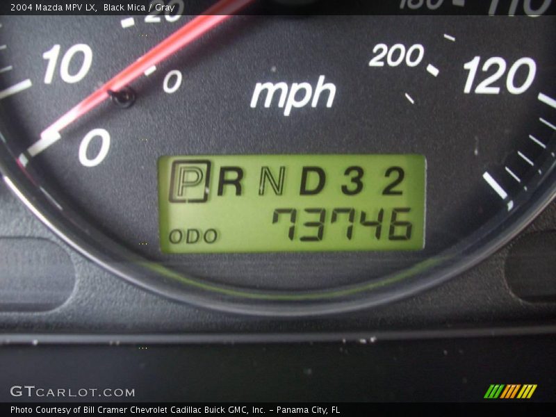 Black Mica / Gray 2004 Mazda MPV LX