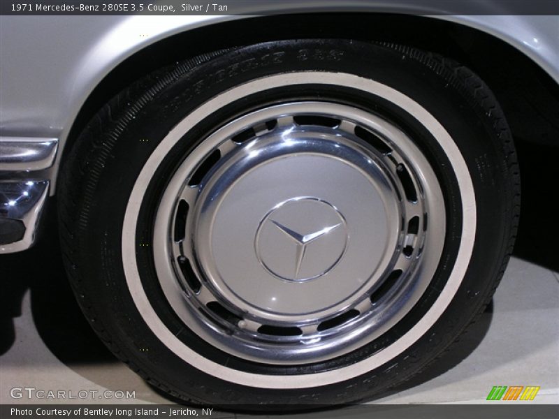 Silver / Tan 1971 Mercedes-Benz 280SE 3.5 Coupe