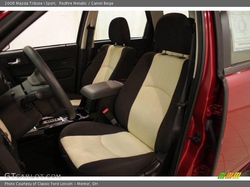Redfire Metallic / Camel Beige 2008 Mazda Tribute i Sport
