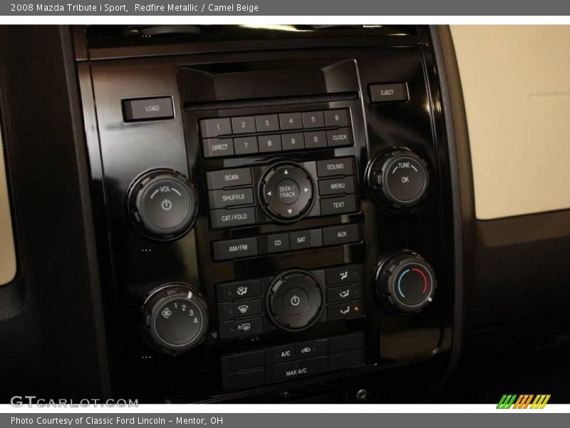 Redfire Metallic / Camel Beige 2008 Mazda Tribute i Sport