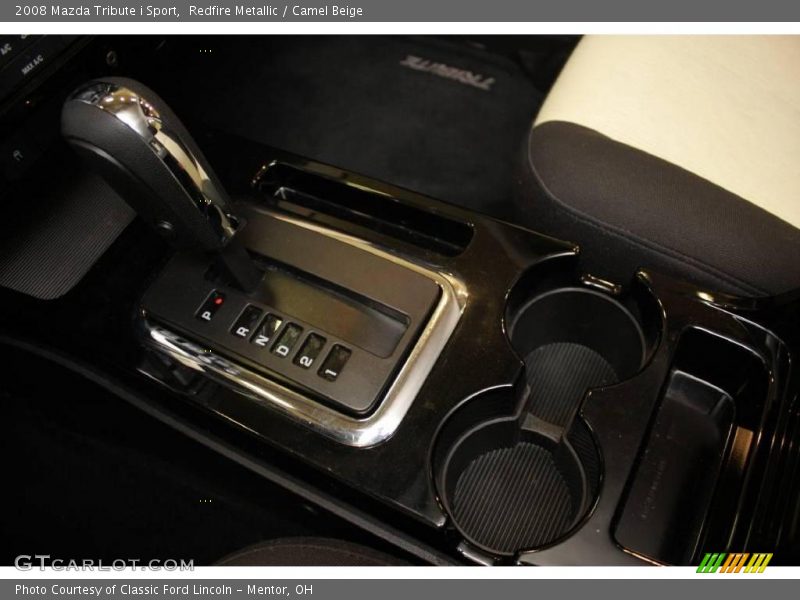 Redfire Metallic / Camel Beige 2008 Mazda Tribute i Sport