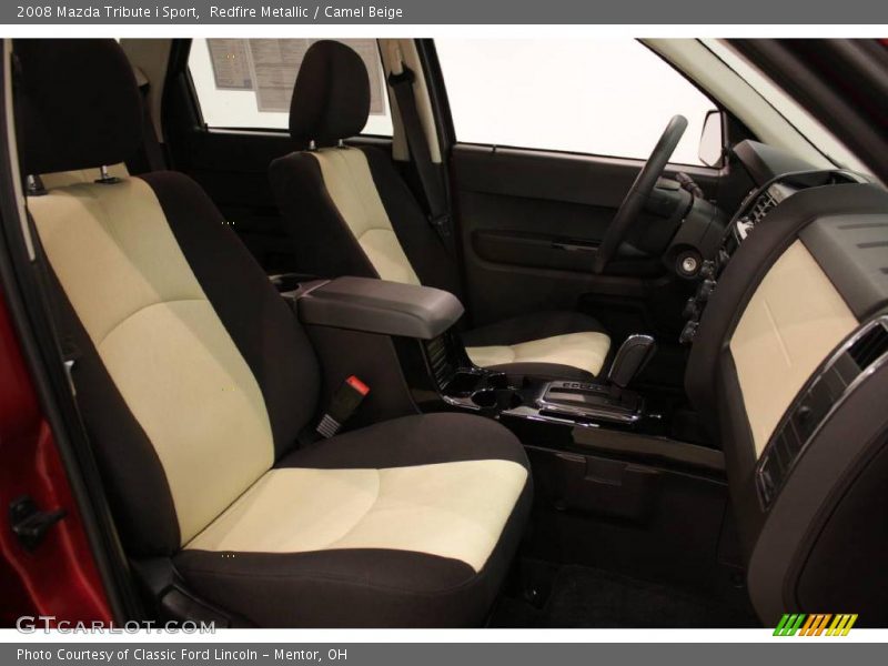 Redfire Metallic / Camel Beige 2008 Mazda Tribute i Sport
